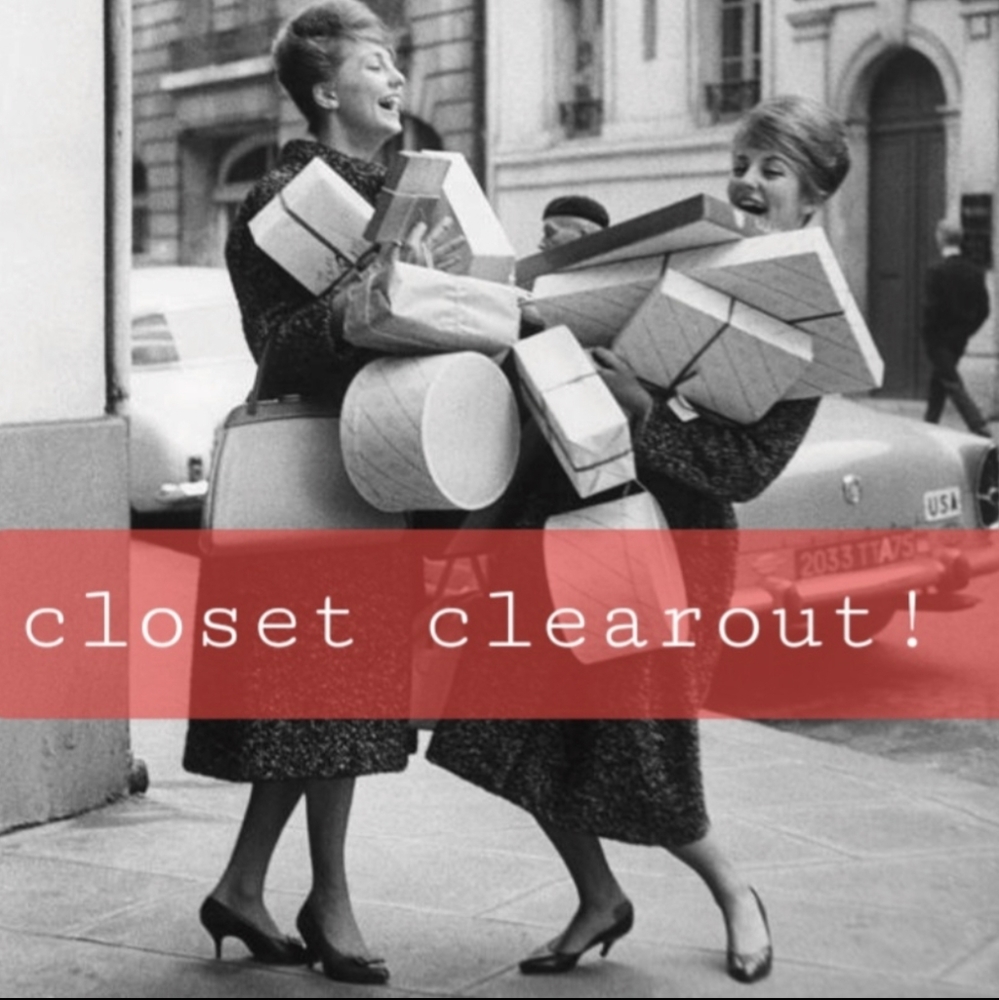 CLOSET CLEAROUT! All Reasonable Offers Accepted
